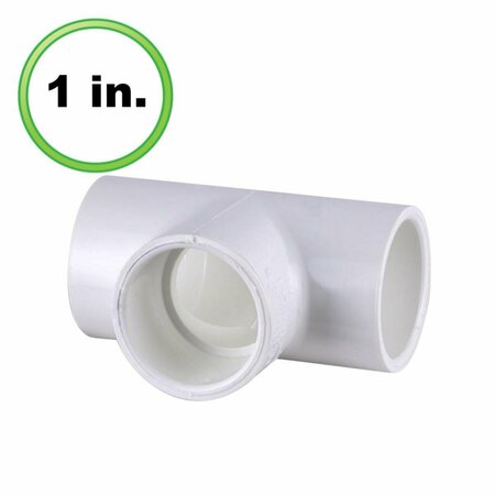 COOL KITCHEN 1 in. Utility Grade PVC Pipe Tee CO3375170